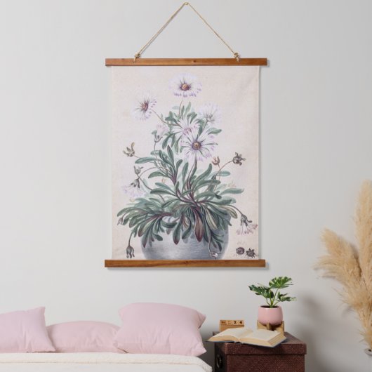  Asters in a Pot Hangend Wandkleed (Slaapkamer)