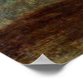 Asters in een Vase Poster (Hoek)