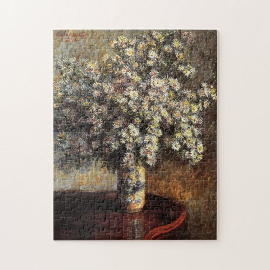 Asters Monet Fine Art Legpuzzel (Verticaal)
