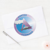 Asthar Comand Ronde Sticker (Envelop)