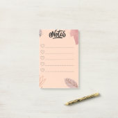 Ästhetischer Schreibblock für Notizen & Orga Post-it® Notes (Op bureau)