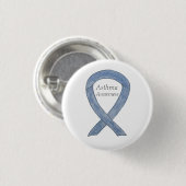 Asthma Awareness Ribbon Custom Art Pin Buttonnen Ronde Button 3,2 Cm (Voorkant /achterkant)