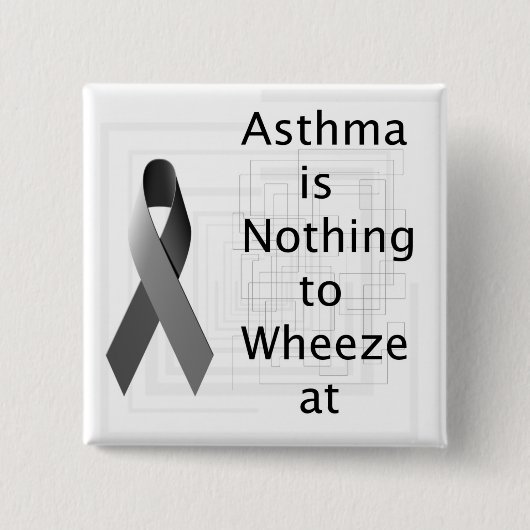 Asthma is niets voor Wheeze in de Button (Voorkant)