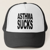 Asthma Sucks Trucker Pet (Voorkant)