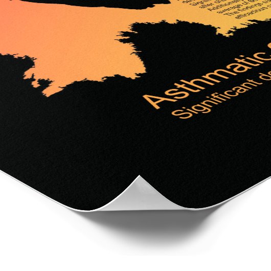 Asthmatische Kinderen onder Chiropraktijkzorg Poster (Hoek)