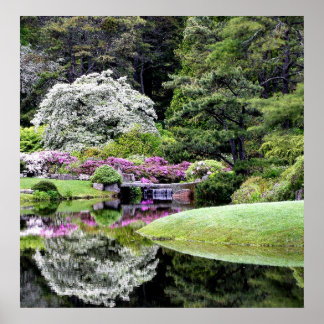 Asticou-tuinen Poster