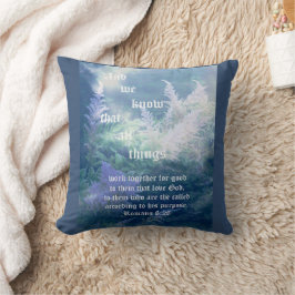 Astilbe Blue Mist Romeinen 8:28 Kussen