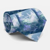 Astilbe Blue Mist Romeinen 8:28 Stropdas (Opgerold)