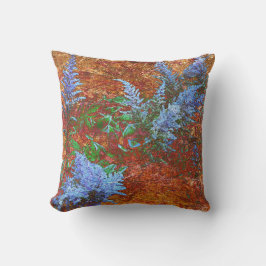 Astilbe Dusty Blue aan boord Kussen