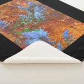 Astilbe Dusty Blue aan boord Sherpa Deken (3/4)