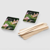 Astilbe met Mark 10:27 Handwaaier (Niet-gemonteerd)