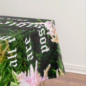 Astilbe met Mark 10:27 Tafelkleed (Voorbeeld)
