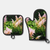 Astilbe Ovenwant & Pannenlap Set (Voorkant)