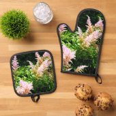 Astilbe Ovenwant & Pannenlap Set (Top down)