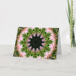 Astilbe Wreath Bedankkaart