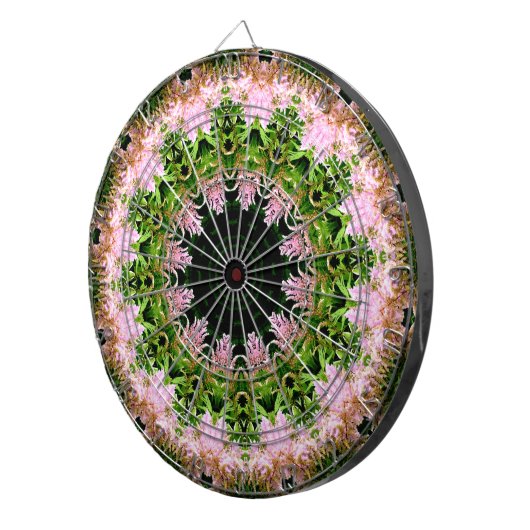 Astilbe Wreath Dartbord (Voorkant Rechts)