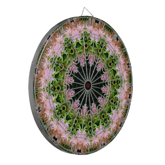 Astilbe Wreath Dartbord (Voorkant Links)