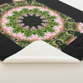 Astilbe Wreath Sherpa Deken (3/4)