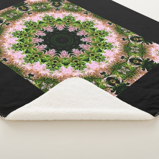 Astilbe Wreath Sherpa Deken (3/4)