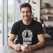 Astma-bewustzijn voor overlevenden Tri-Blend shirt
