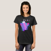 astma Japanse aporgolf retrro T-shirt (Voorkant volledig)