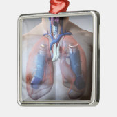 astma metalen ornament (Links)