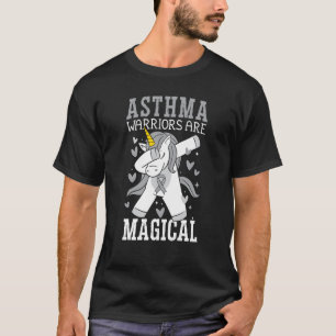 astmawarriors zijn magische ademhalingswieltjes t-shirt