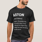 Aston Naam Aston T-shirt (Voorkant)