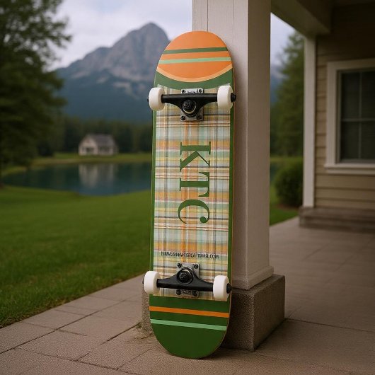 Aston Plaid 2 Persoonlijk Skateboard