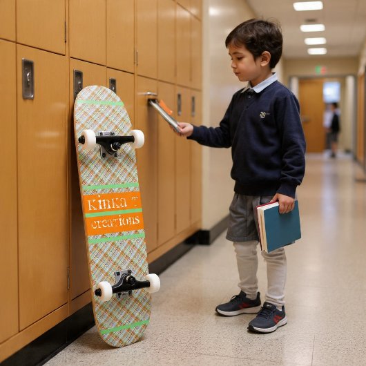 Aston Plaids  Persoonlijk Skateboard