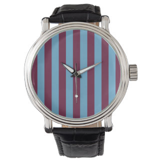 Aston Villa stripes football club colors premier l Horloge