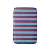 Aston Villa stripes football club kleuren premier  Badmat (Voorkant Verticaal)