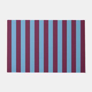Aston Villa stripes football club kleuren premier Deurmat