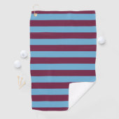 Aston Villa stripes football club kleuren premier  Golfhanddoek (Insitu)
