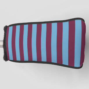 Aston Villa stripes football club kleuren premier  Golfheadcover