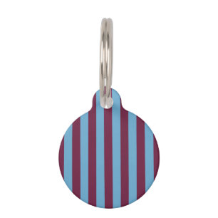 Aston Villa stripes football club kleuren premier Huisdierpenning