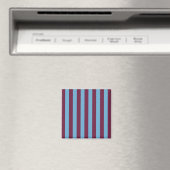 Aston Villa stripes football club kleuren premier  Magneet (Insitu (Vaatwasser))