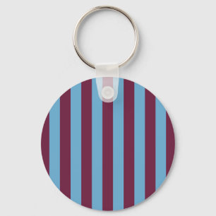 Aston Villa stripes football club kleuren premier  Sleutelhanger