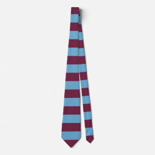 Aston Villa stripes football club kleuren premier Stropdas