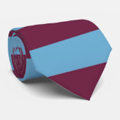 Aston Villa stripes football club kleuren premier  Stropdas (Opgerold)