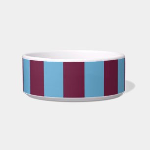 Aston Villa stripes football club kleuren premier Voerbakje