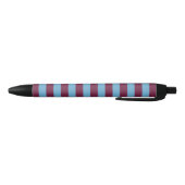 Aston Villa stripes football club kleuren premier Zwarte Inkt Pen (Bodem)