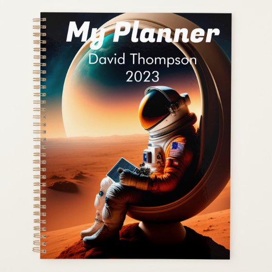 Astonaut-planner Planner (Voorkant)