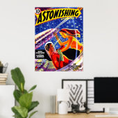 ASTONISHING STORIES  Pulp Magazine Hoesje Poster (Thuiskantoor)