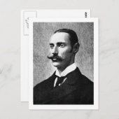 Astor IV ~ John Jacob Capitalist Inventor Briefkaart (Voorkant / Achterkant)