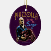 Astor Piazzolla Keramisch Ornament (Rechts)
