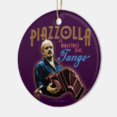 Astor Piazzolla Keramisch Ornament (Links)