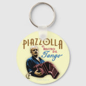 Astor Piazzolla Sleutelhanger (Voorkant)