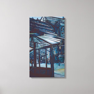 Astor Place Aborigines, New York Canvas Afdruk