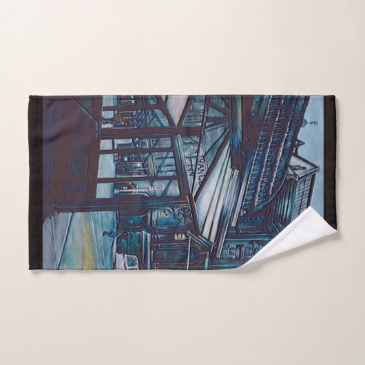 Astor Place Aborigines, NYC Bad Handdoek (Handdoek)